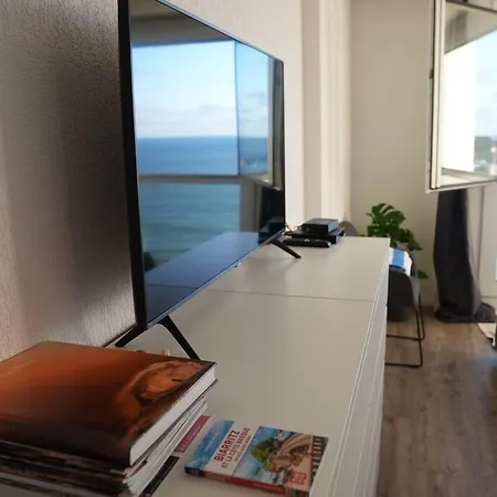 Amazing Cosy Studio With Ocean View & Pool Biarritz Exterior photo